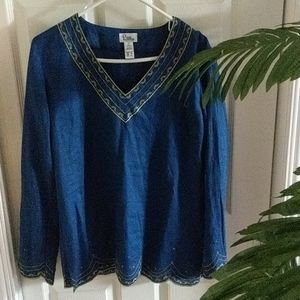 Lilly Pulitzer linen top